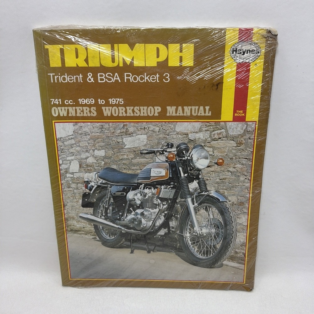 Triumph Trident & BSA Rocket 3 1969 -75 Paperback Owners Workshop Manual
